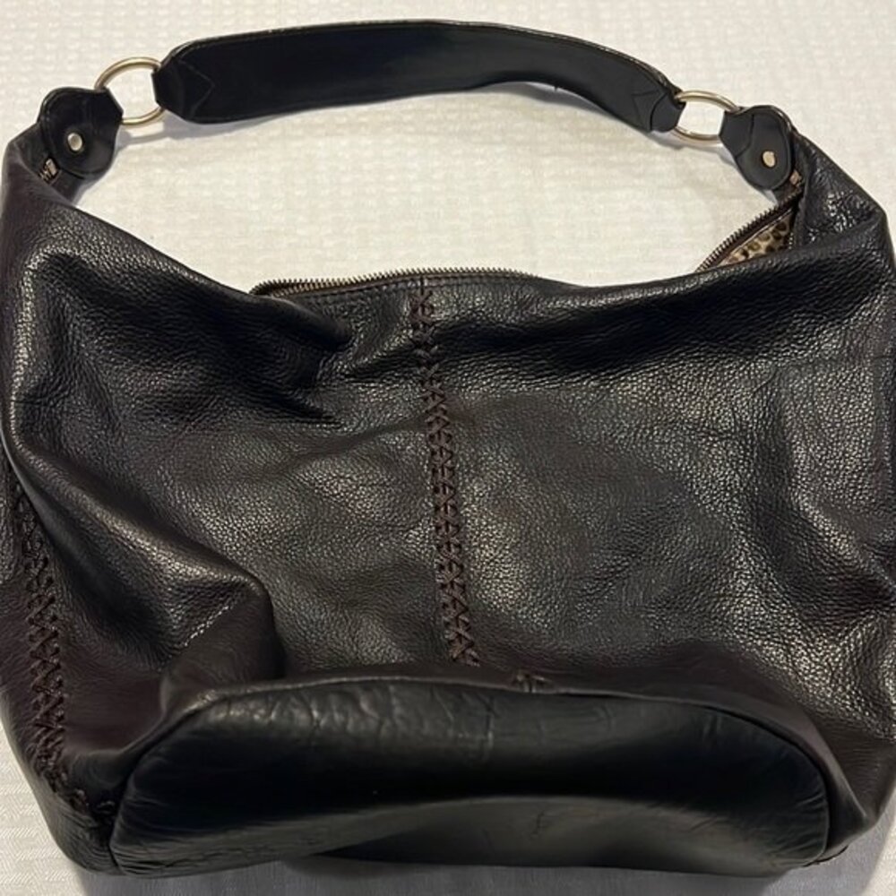 Sigurd Olsen brown leather shoulder bag, super nice!